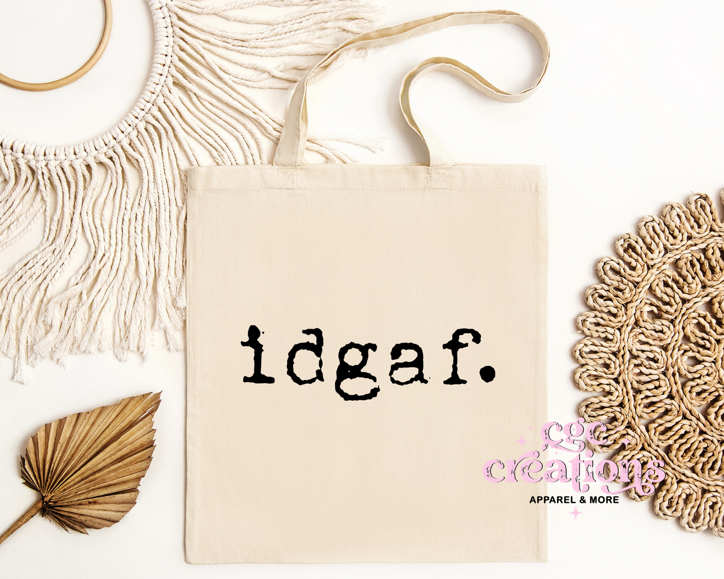 idgaf Tote Bag
