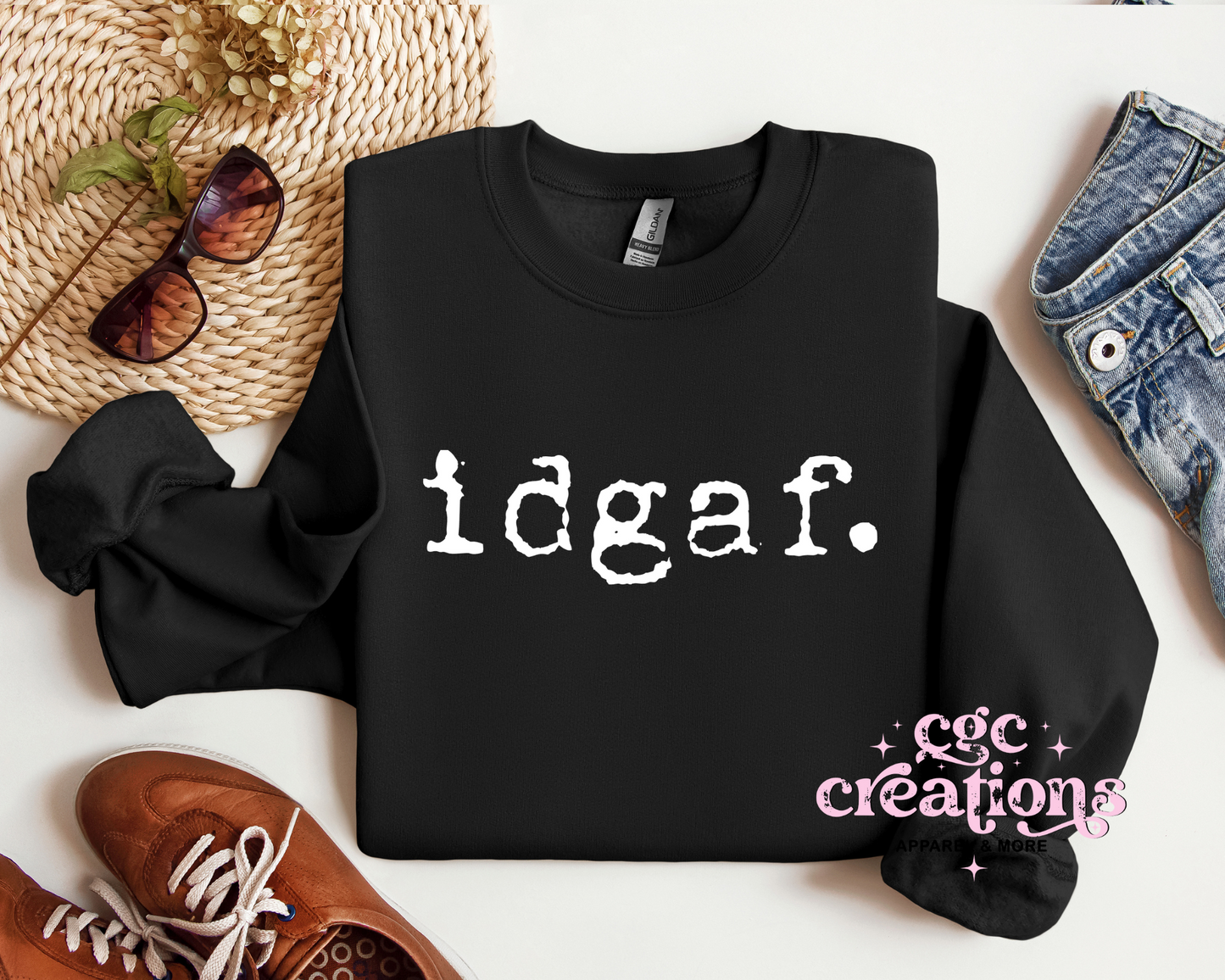 idgaf Crewneck Sweatshirt