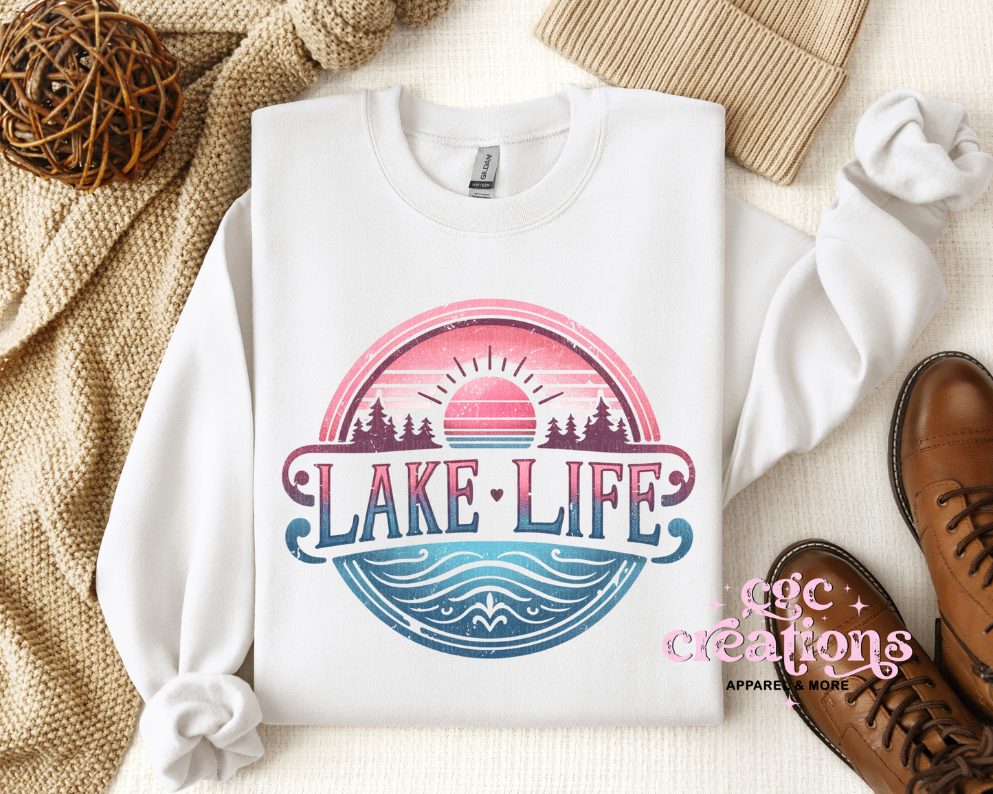 Lake Life Crewneck Sweatshirt