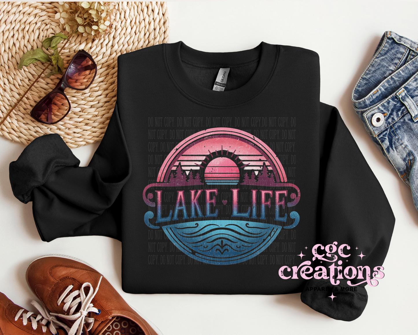 Lake Life Crewneck Sweatshirt
