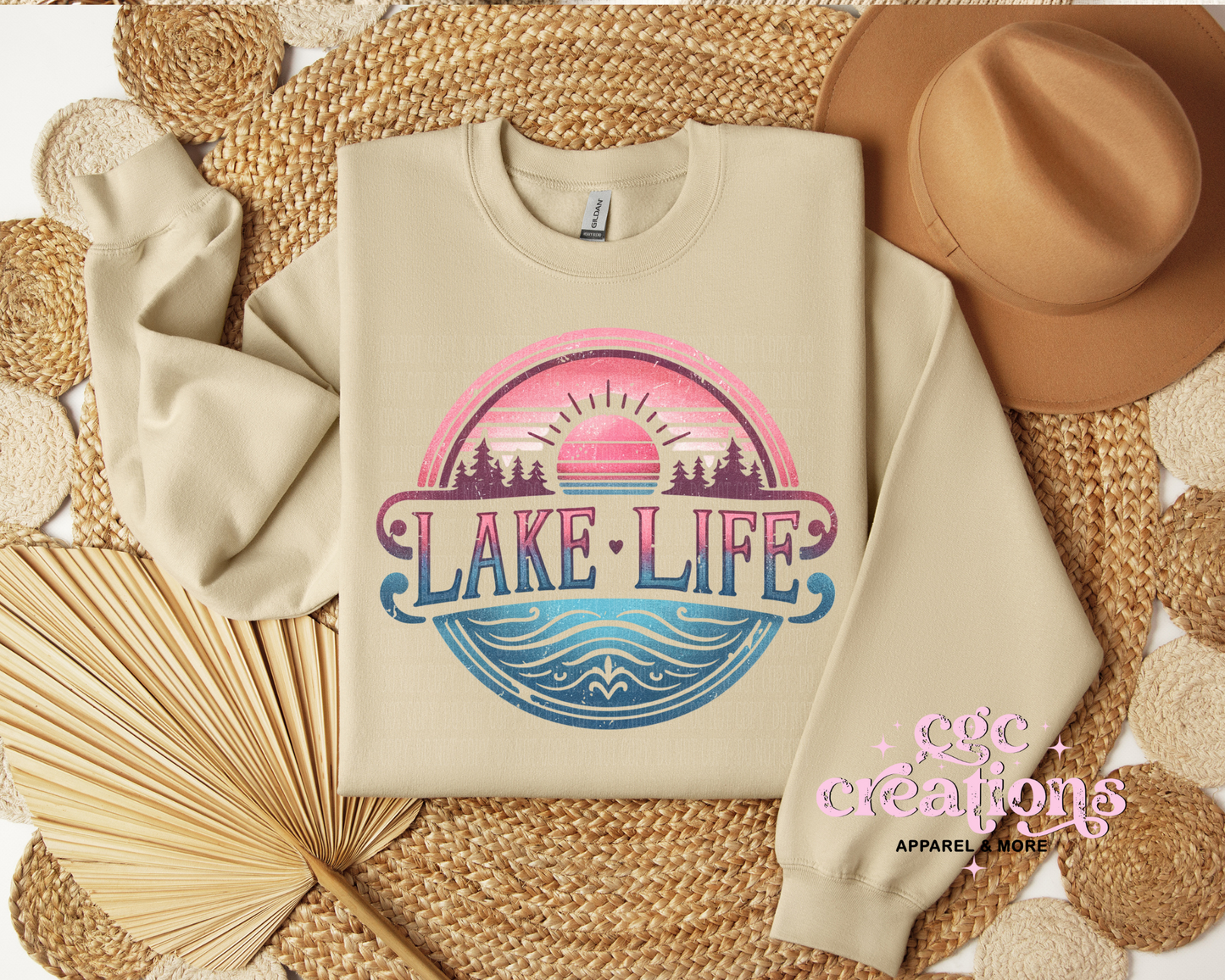 Lake Life Crewneck Sweatshirt