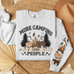 More Camping Less People Crewneck Sweatshirt