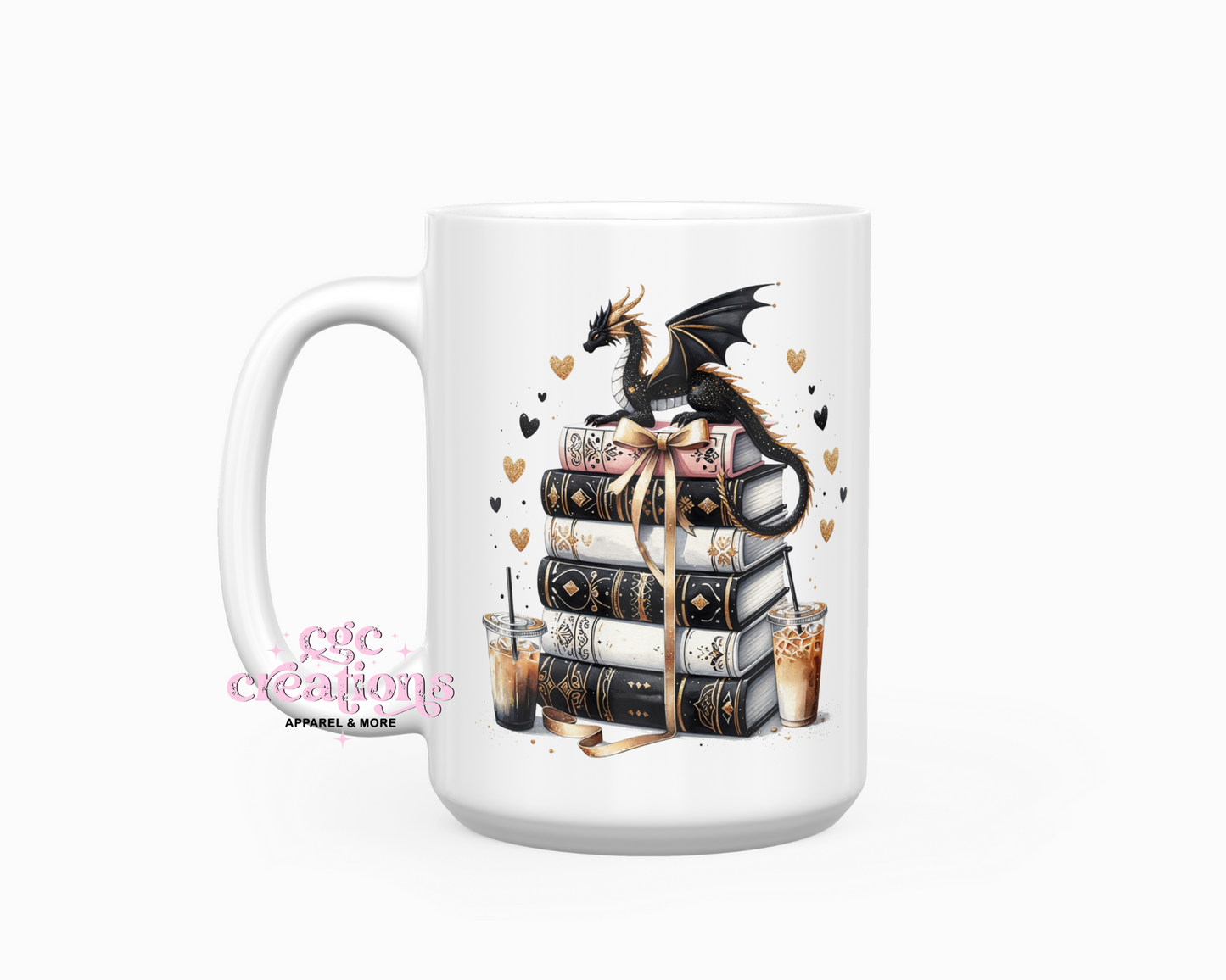 Fantasy Books 15oz Ceramic Coffee Mug