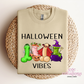 Halloween Vibes Crewneck Sweatshirt