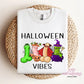 Halloween Vibes Apparel(t-shirt or crewneck sweatshirt or hoodie)