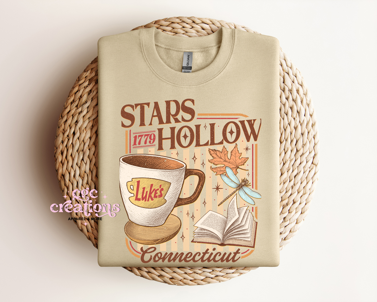 Stars Hallow Apparel(t-shirt or crewneck sweatshirt or hoodie)