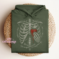 Bleeding Heart Ribcage Hoodie