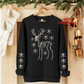 Skellie Deer Crewneck Sweatshirt