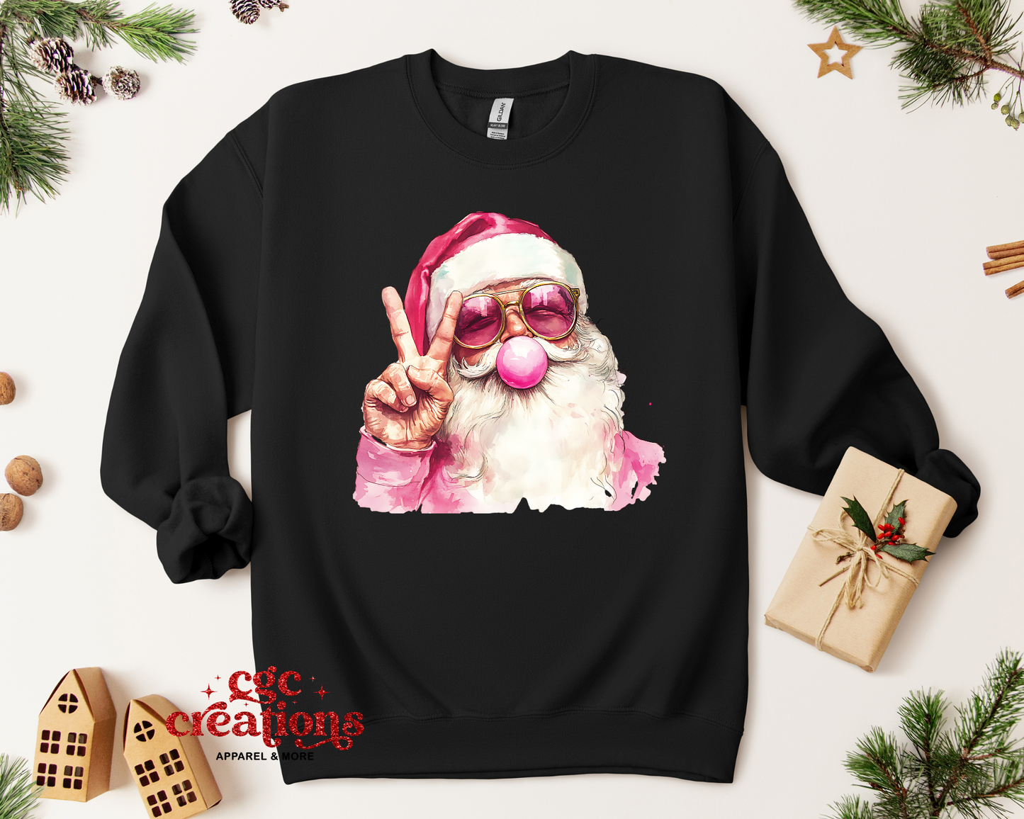 Santa Bubble #2 Crewneck Sweatshirt