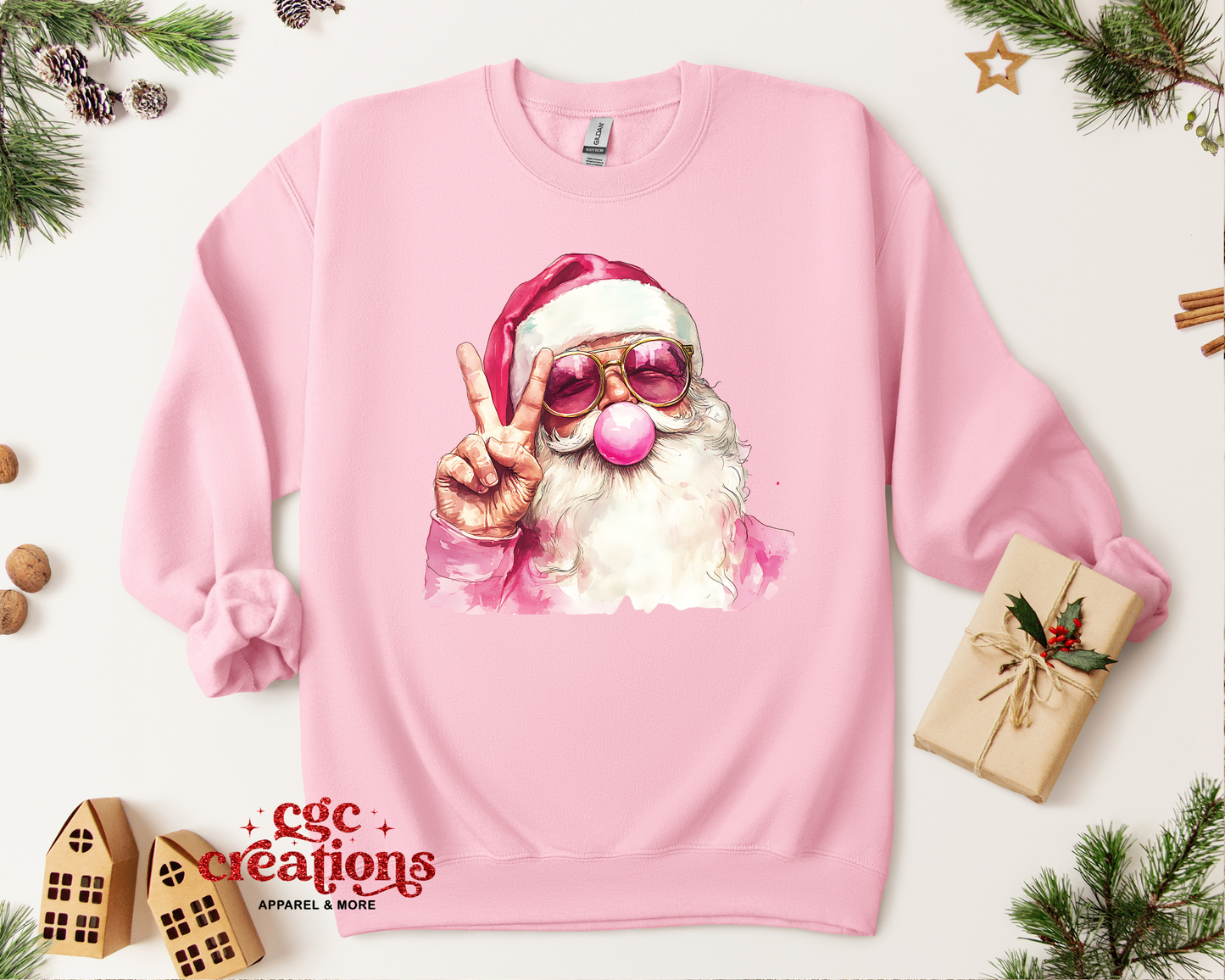Santa Bubble #2 Crewneck Sweatshirt