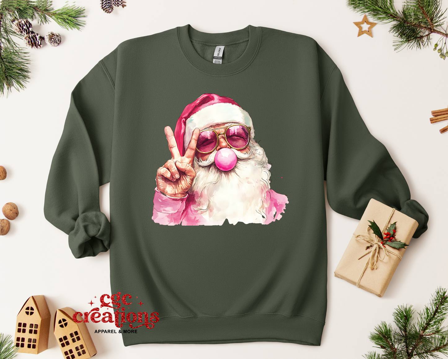 Santa Bubble #2 Crewneck Sweatshirt