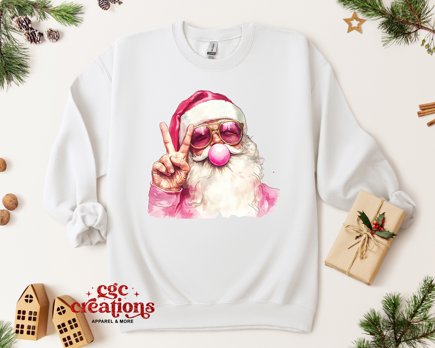 Santa Bubble #2 Crewneck Sweatshirt