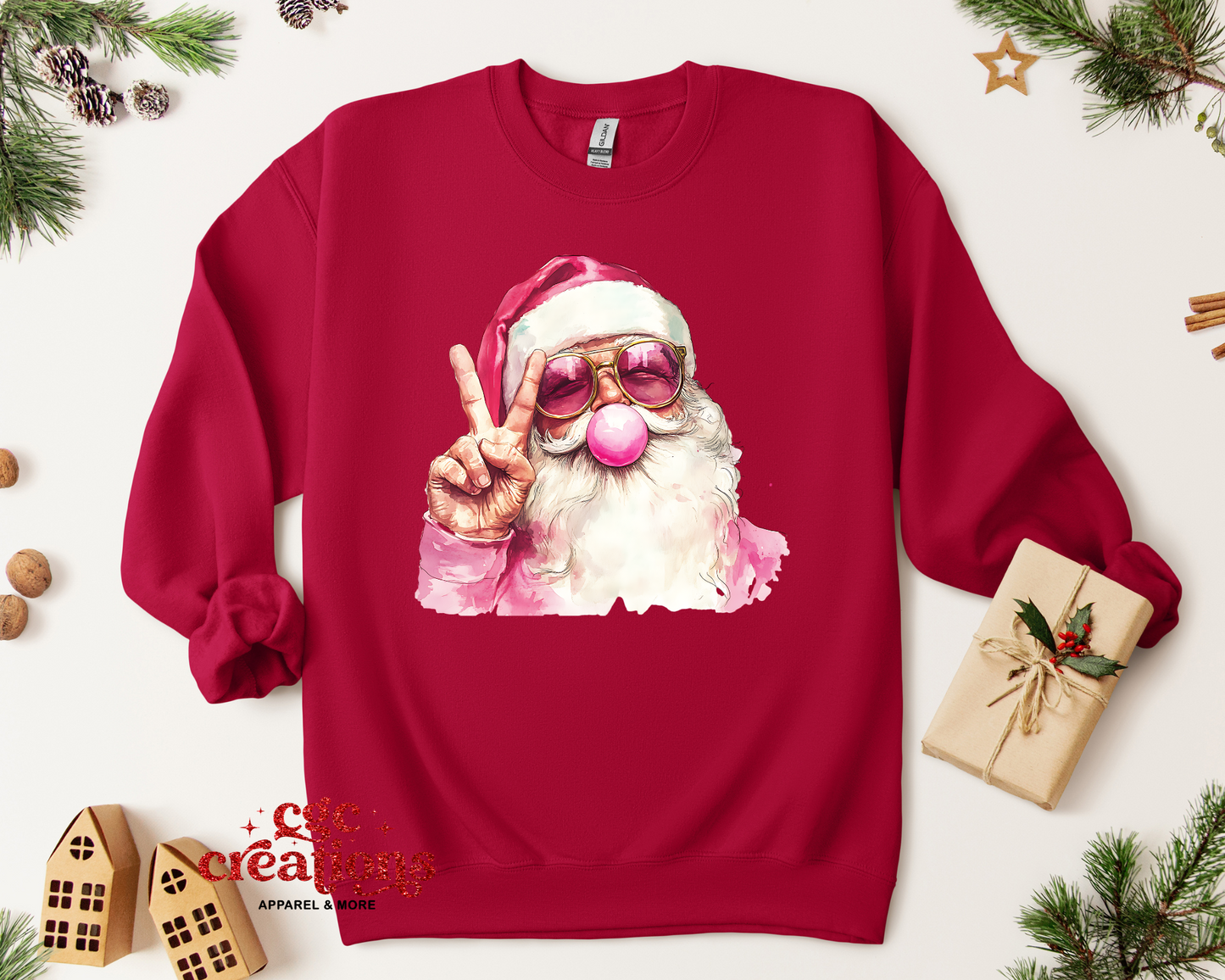 Santa Bubble #2 Crewneck Sweatshirt