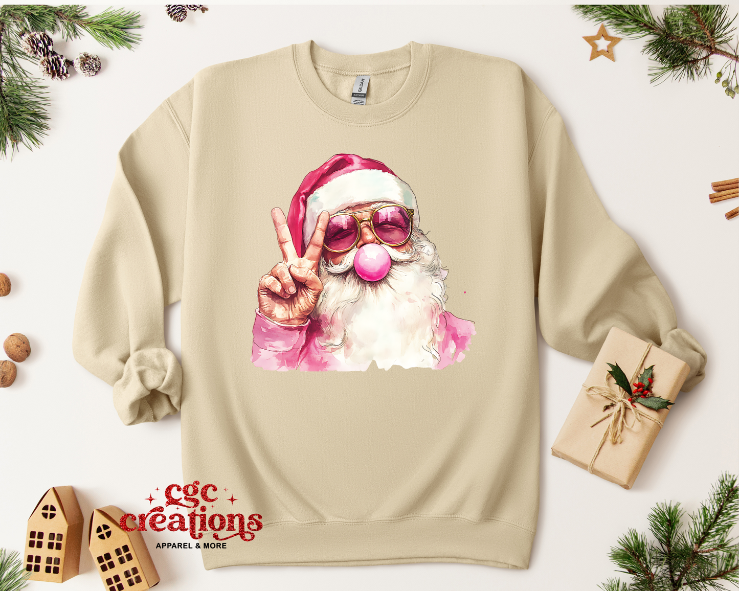 Santa Bubble #2 Crewneck Sweatshirt