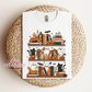 Spooky Bookshelf T-Shirt