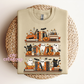 Spooky Bookshelf Crewneck Sweatshirt