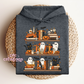 Spooky Bookshelf Ghost Hoodie