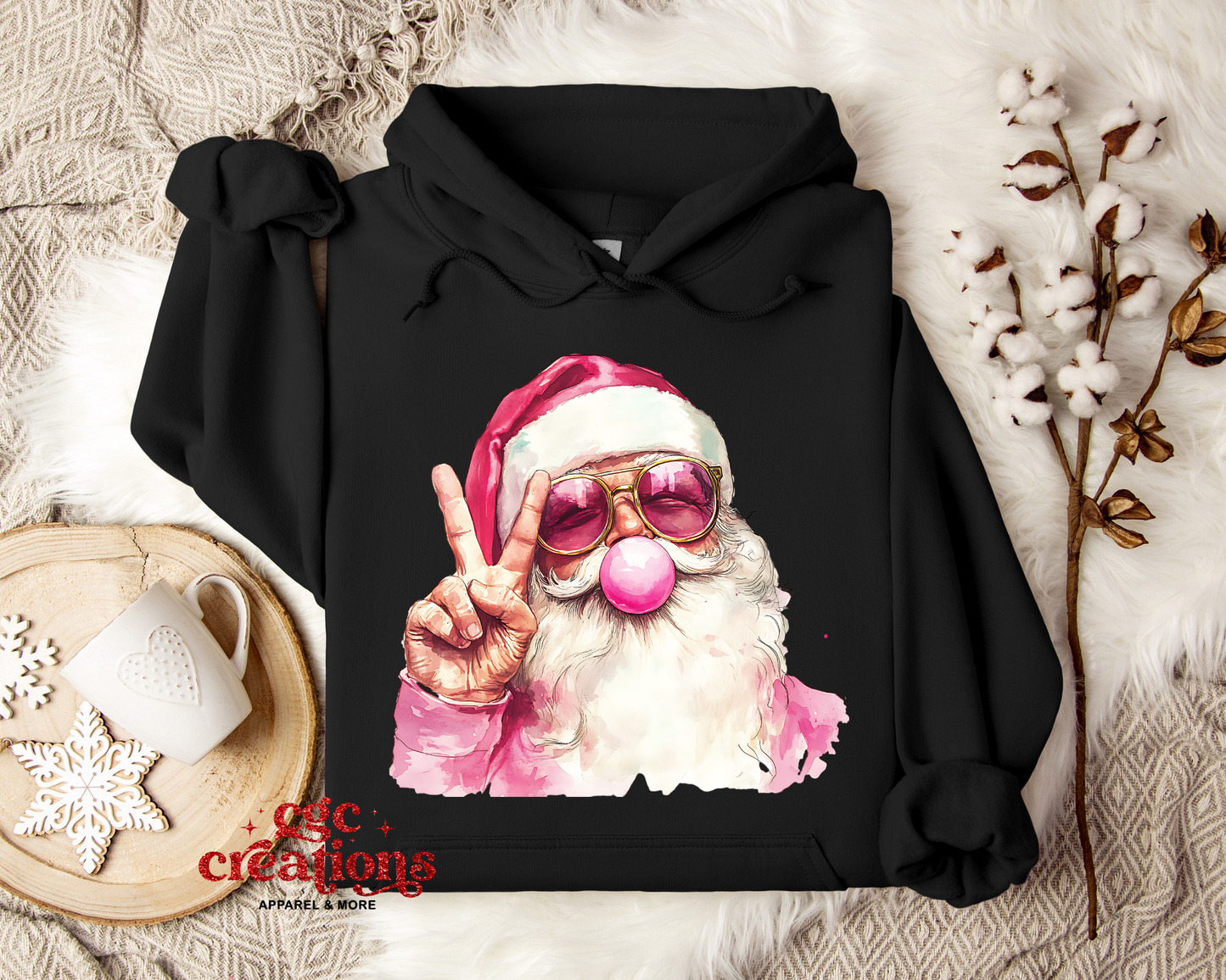 Santa Bubble #2 Hoodie