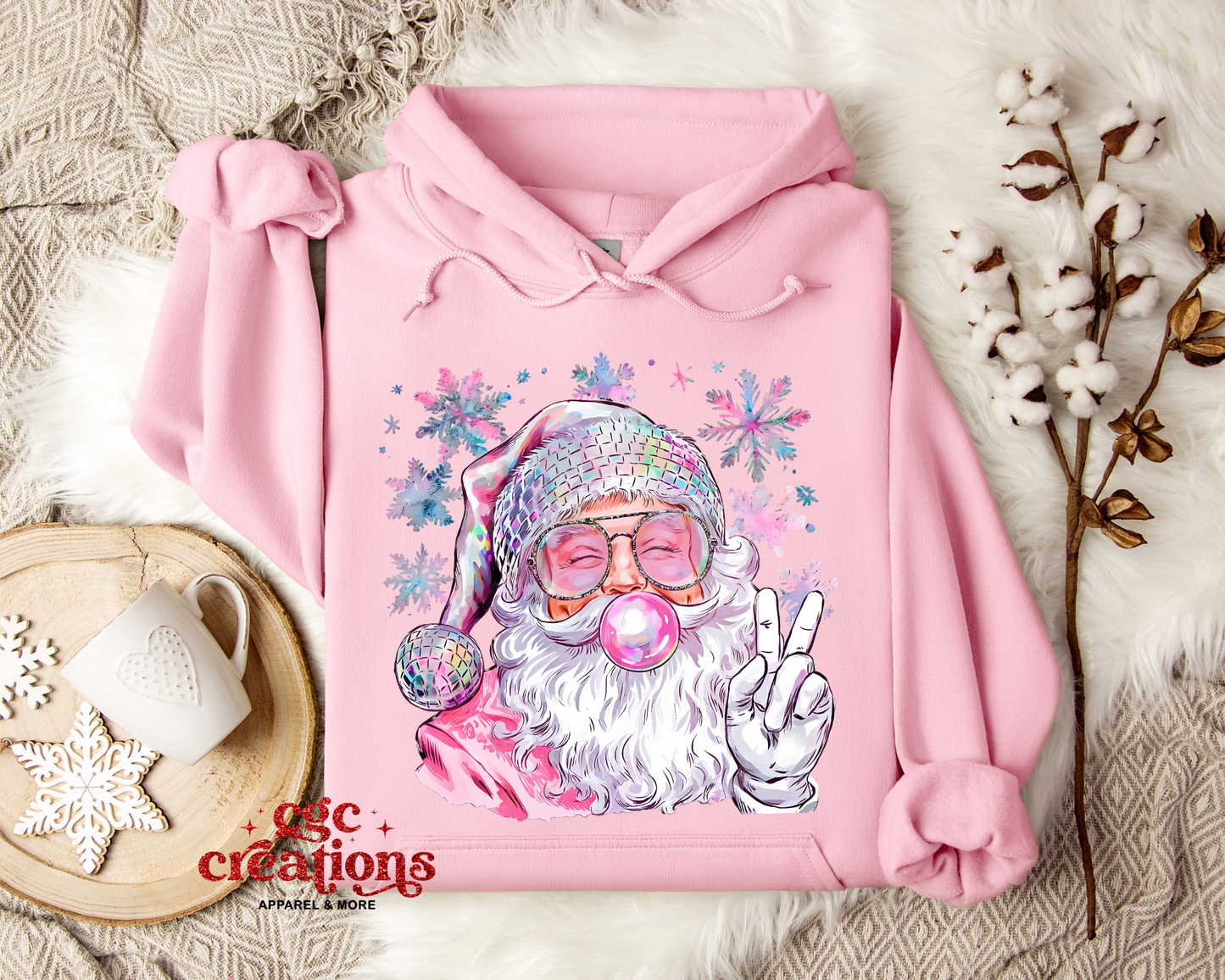 Santa Bubble Hoodie