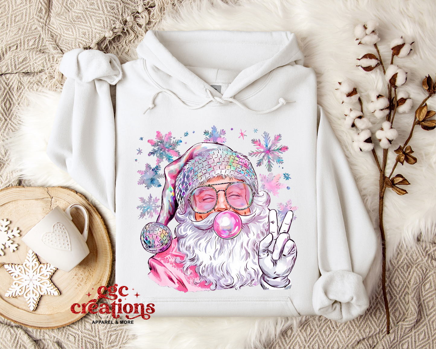Santa Bubble Hoodie