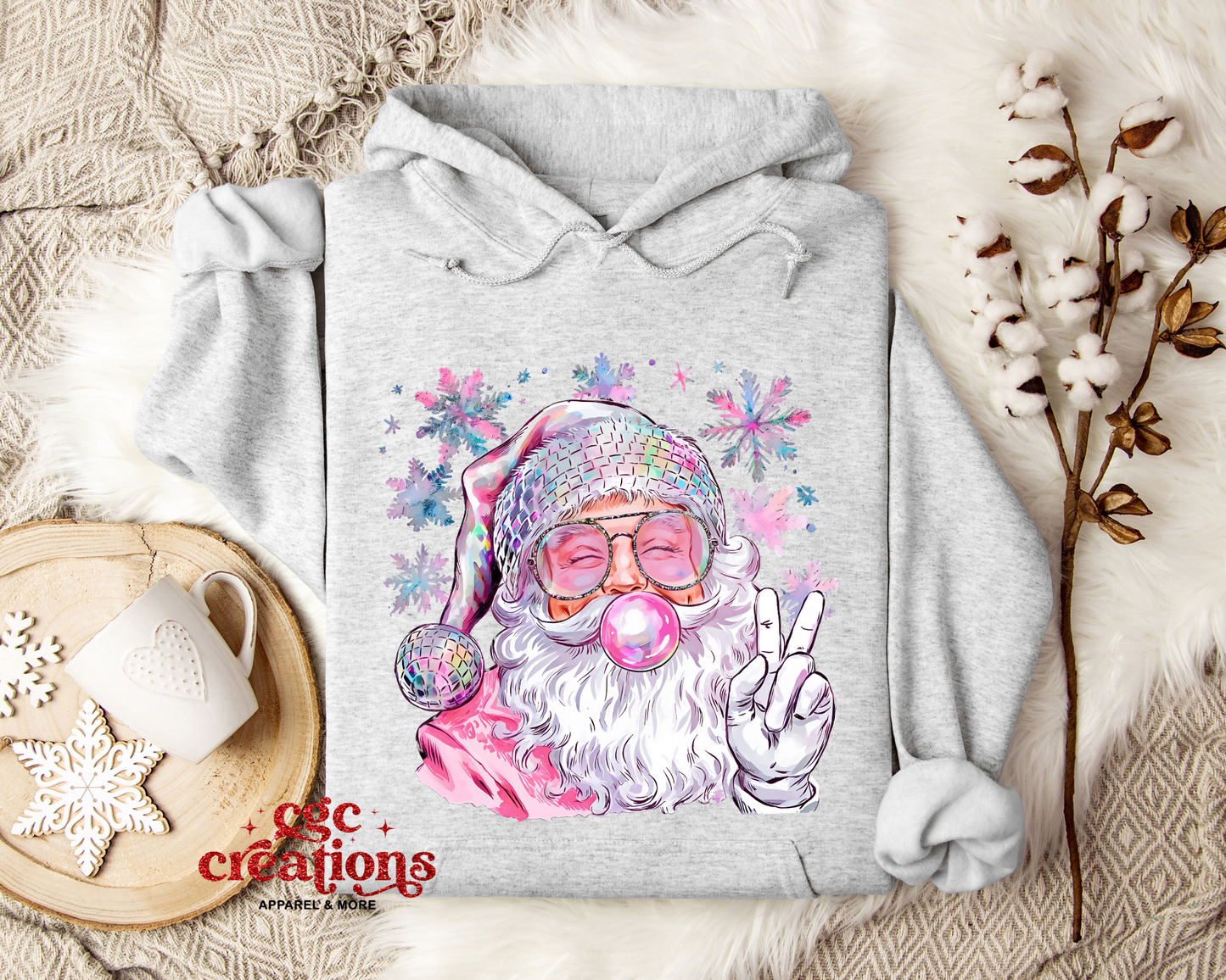 Santa Bubble Hoodie