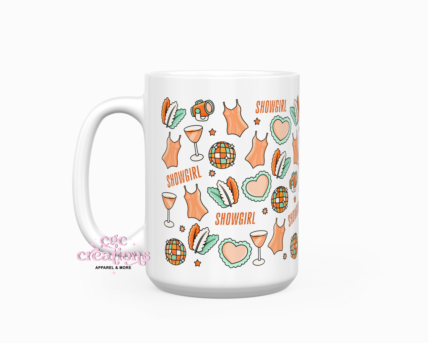 Showgirl 15oz Ceramic Coffee Mug