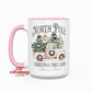 North Pole Christmas Tree Farm 15oz Ceramic Coffee Mug