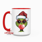 Mean One Blowing Bubble - red 15oz Ceramic Coffee Mug
