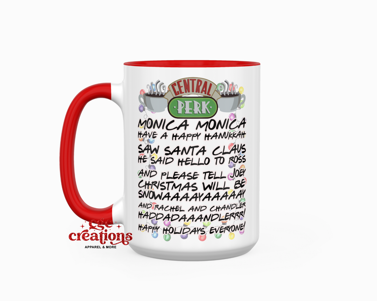 Friend Christmas 15oz Ceramic Coffee Mug