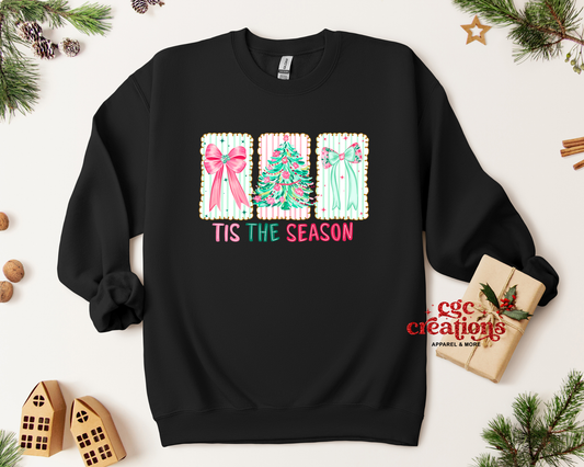 Tis The Season Christmas Crewneck Sweatshirt