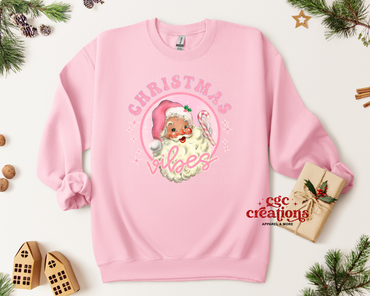 Santa Vibes Crewneck Sweatshirt
