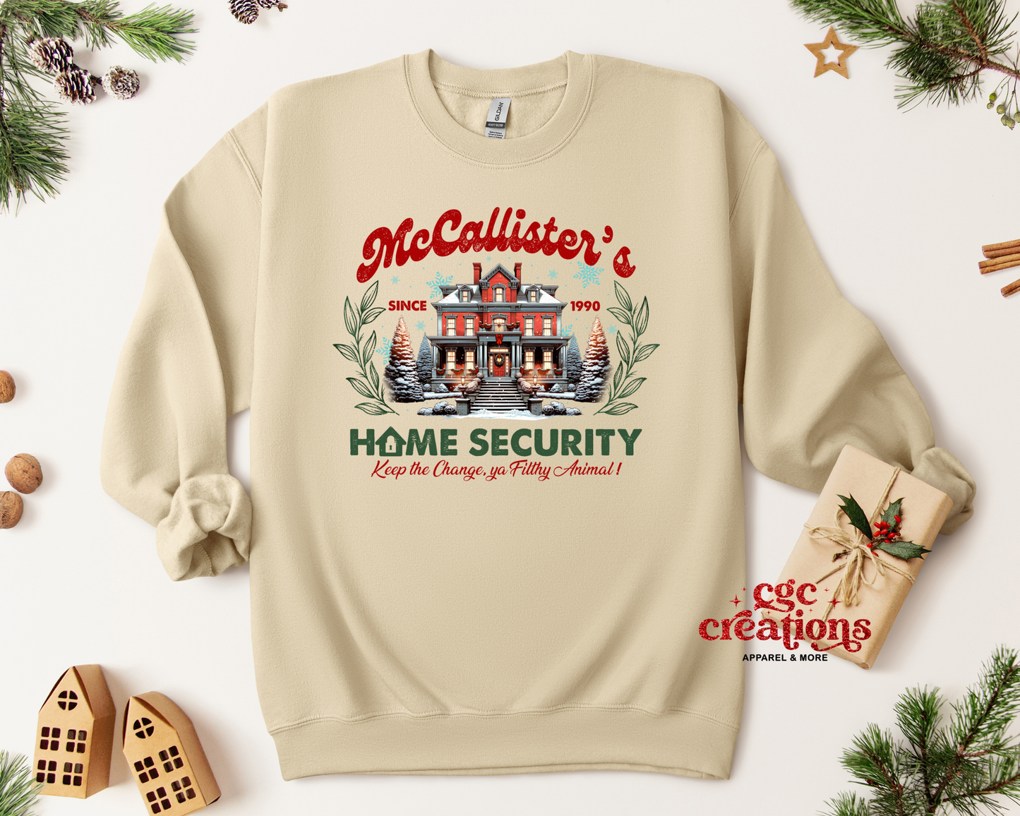 Home Security Crewneck Sweatshirt