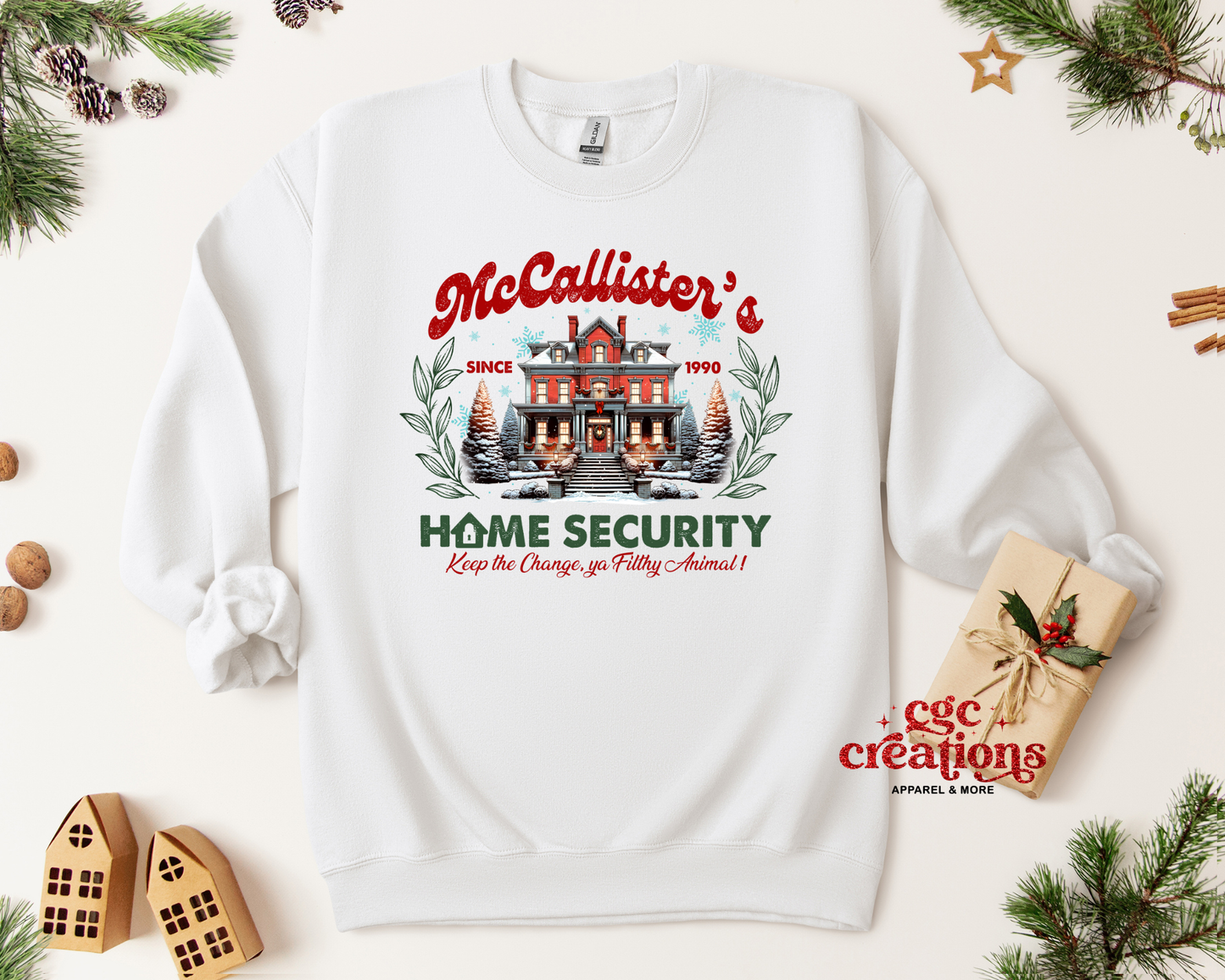 Home Security Crewneck Sweatshirt