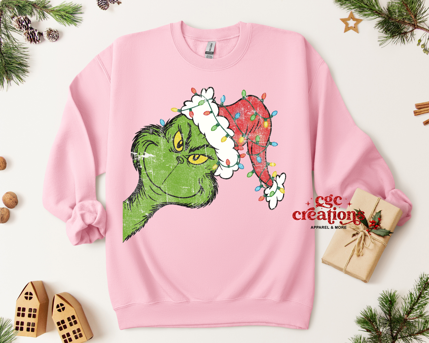 Peeking Mean One Crewneck Sweatshirt