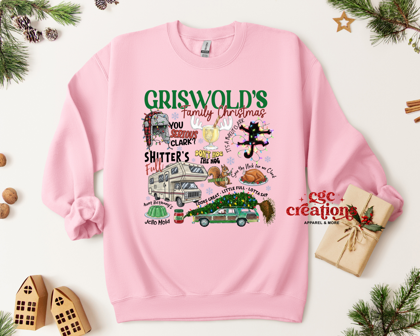 Family Christmas Crewneck Sweatshirt