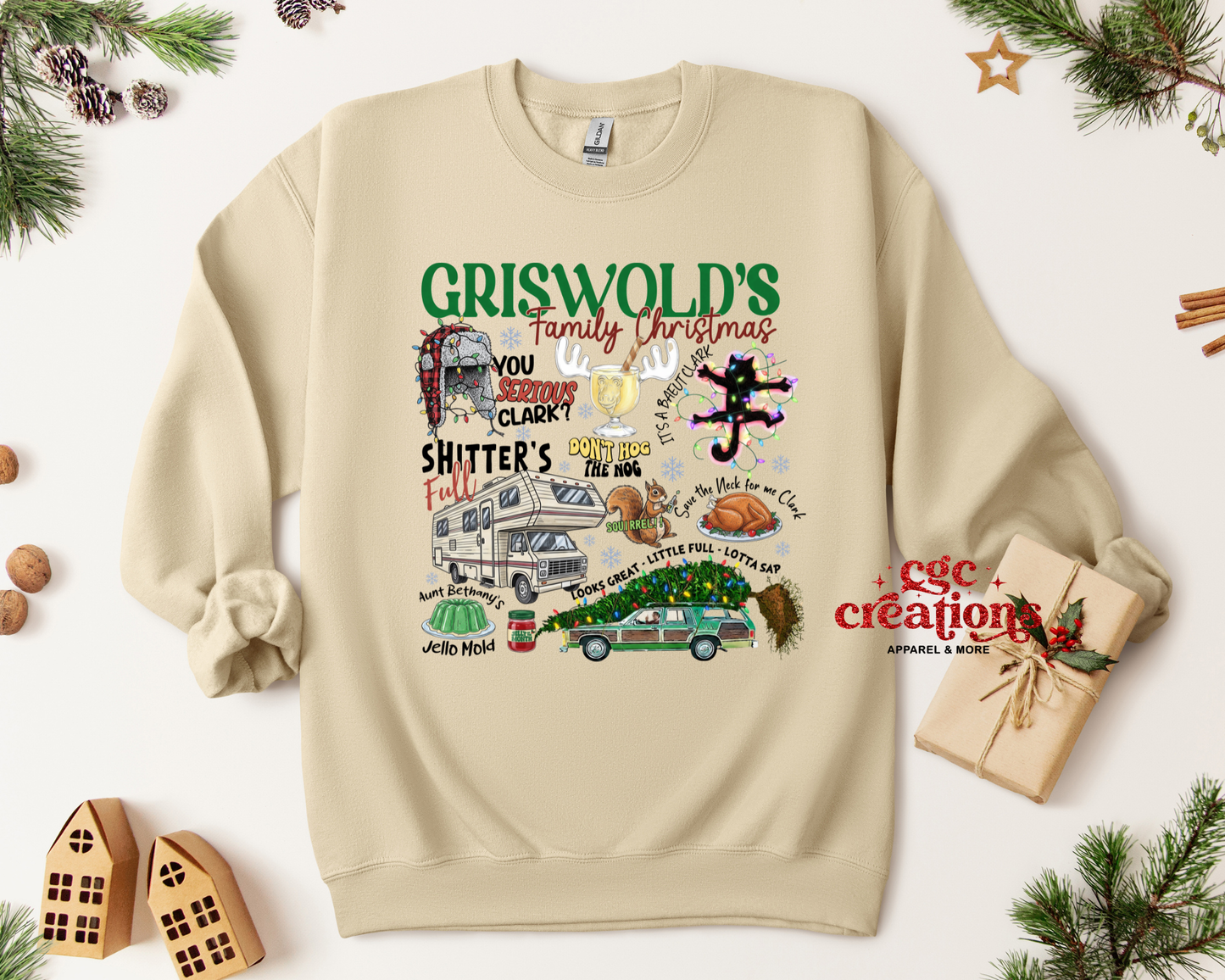 Family Christmas Crewneck Sweatshirt