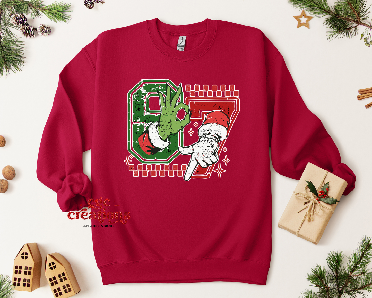 67 Christmas Crewneck Sweatshirt