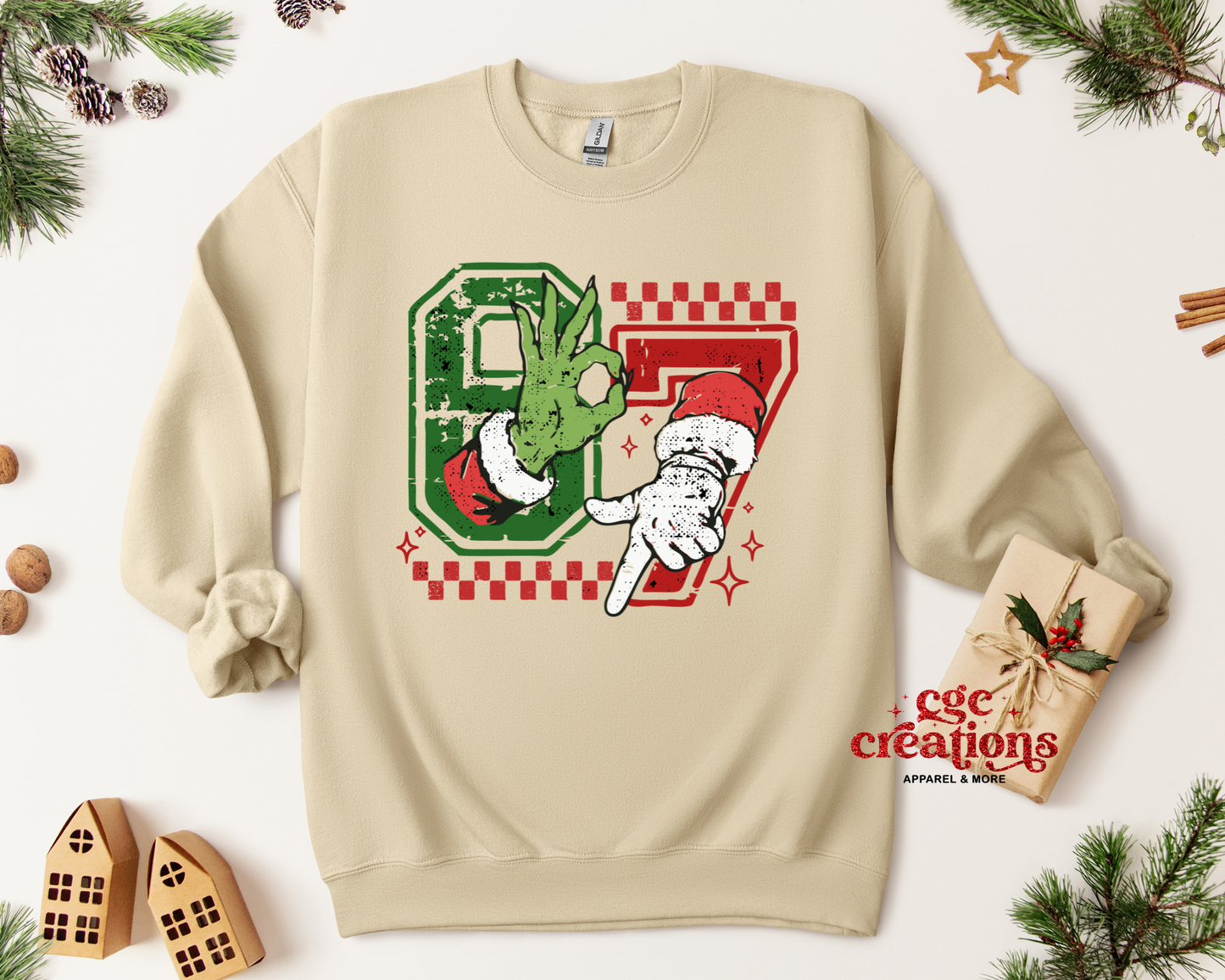 67 Christmas Crewneck Sweatshirt