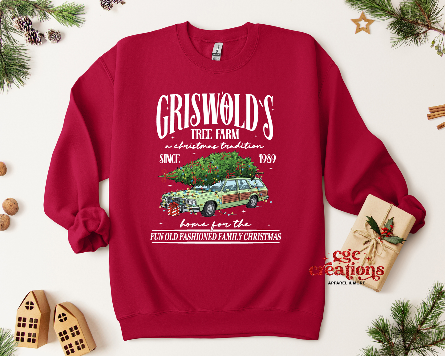 Christmas Tree Farm Crewneck Sweatshirt