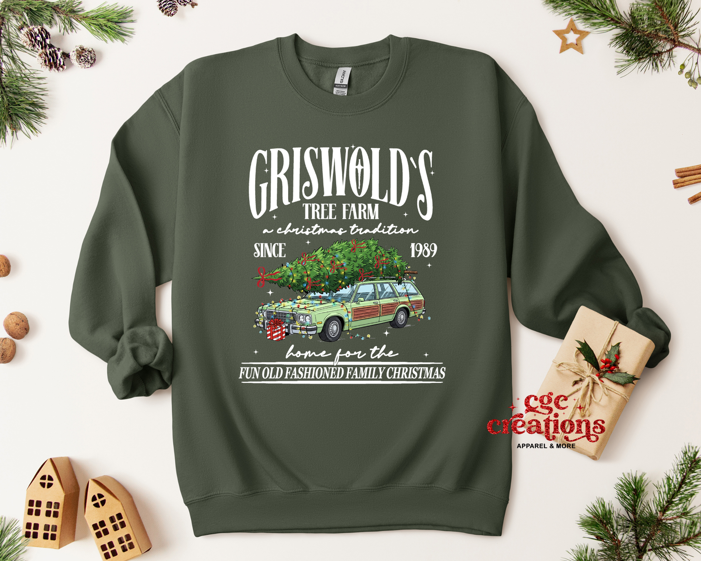Christmas Tree Farm Crewneck Sweatshirt