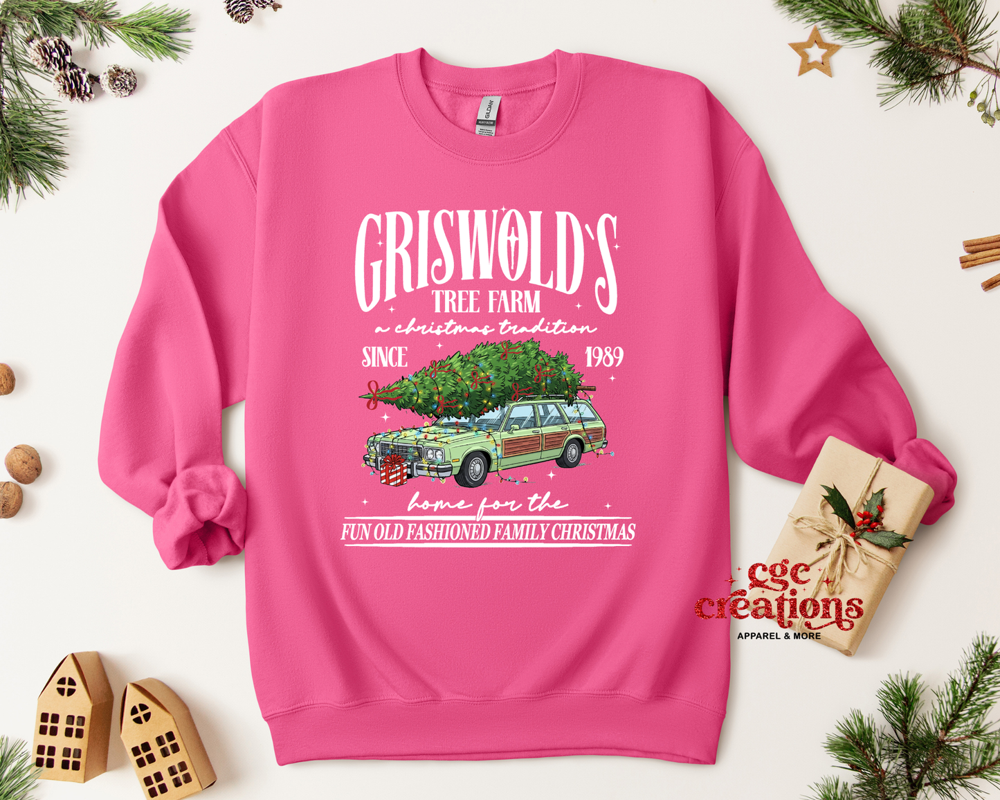Christmas Tree Farm Crewneck Sweatshirt