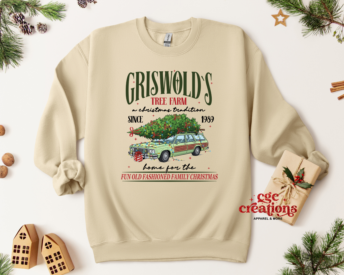 Christmas Tree Farm Crewneck Sweatshirt