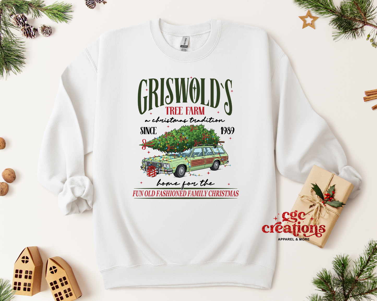 Christmas Tree Farm Crewneck Sweatshirt