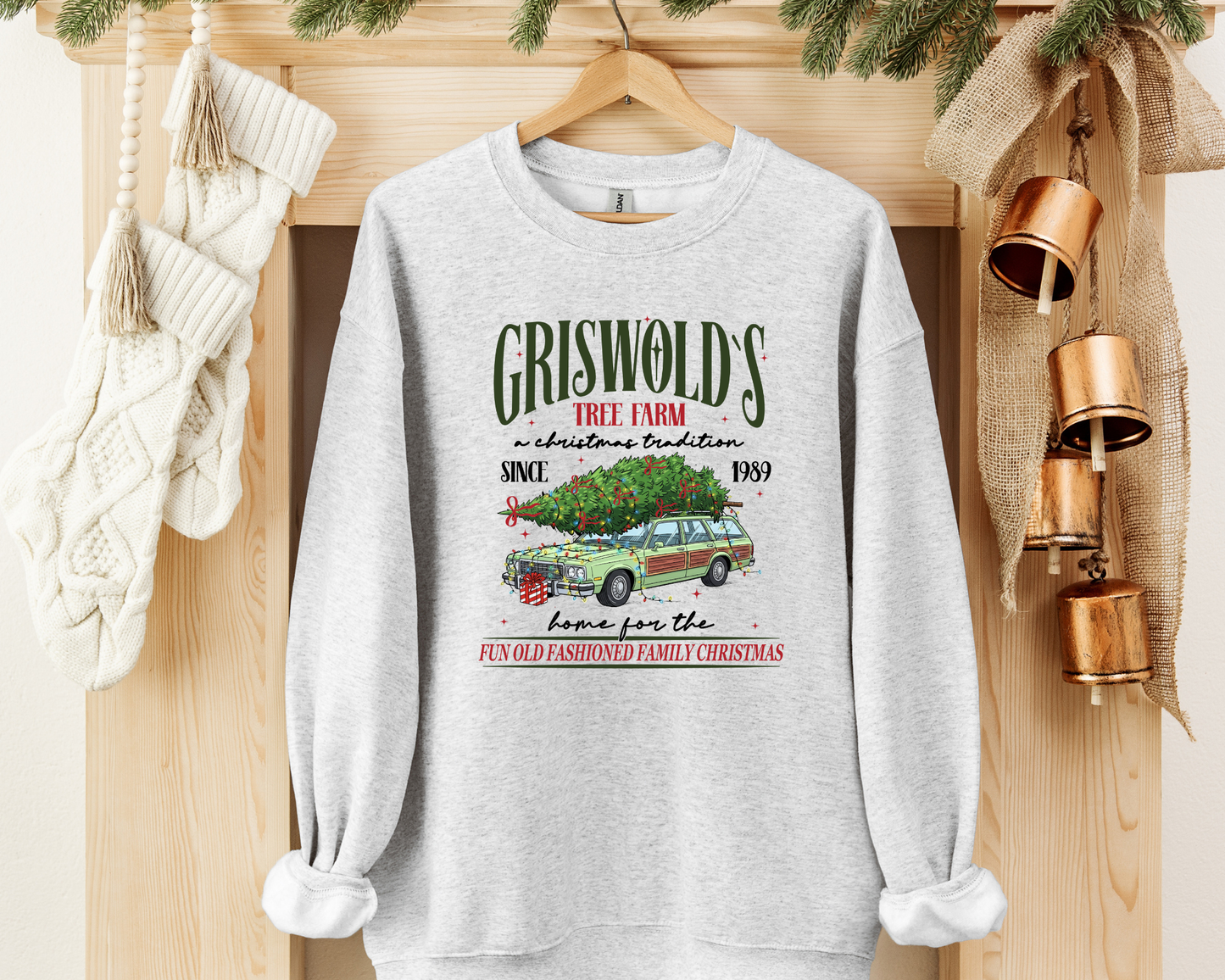 Christmas Tree Farm Crewneck Sweatshirt