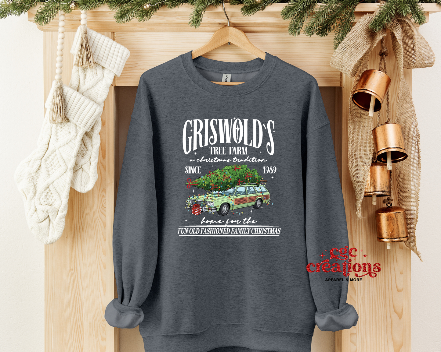 Christmas Tree Farm Crewneck Sweatshirt
