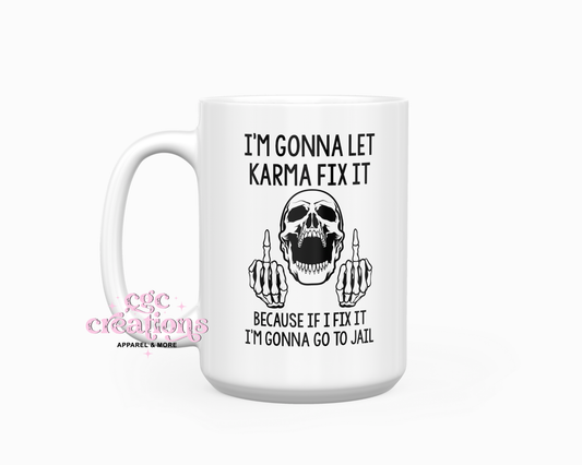 Karma 15oz Ceramic Coffee Mug