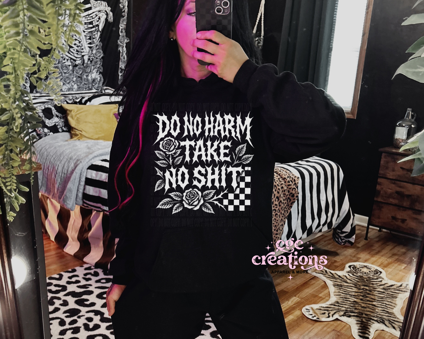 Do No Harm Take No Shit Hoodie