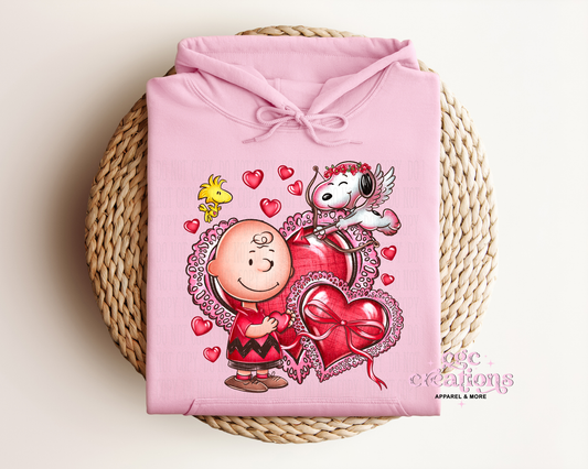 Charlie And His Dog Hoodie