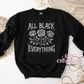 All Black Everything Crewneck Sweatshirt