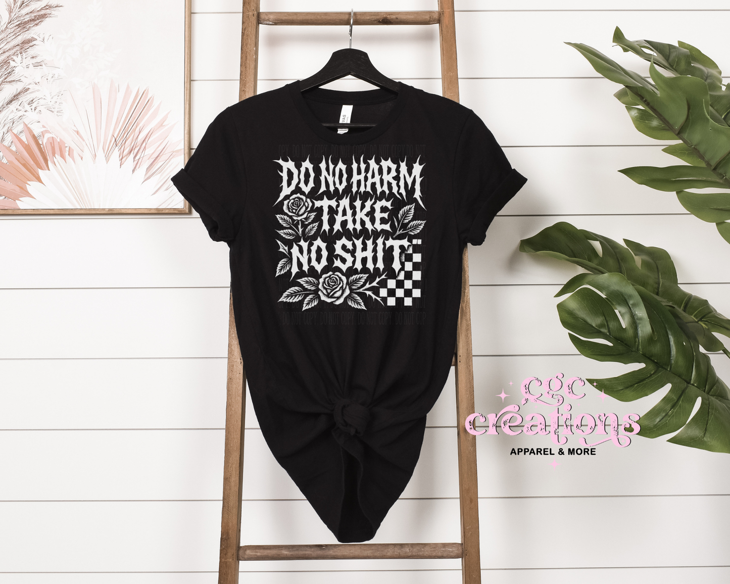 Do No Harm Take No Shit T-Shirt